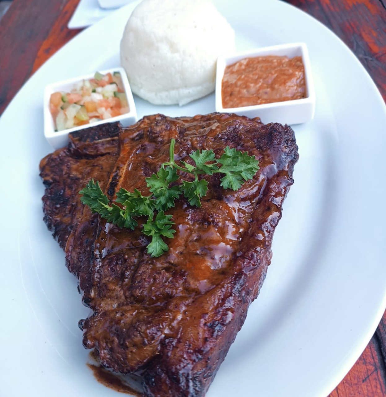 T bone steak